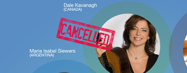 9th International Guitar Festival 2011: Dale Kavanagh Concert Cancelled