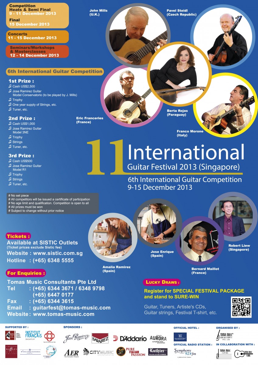 11th International Guitar Festival 2013 (Singapore)